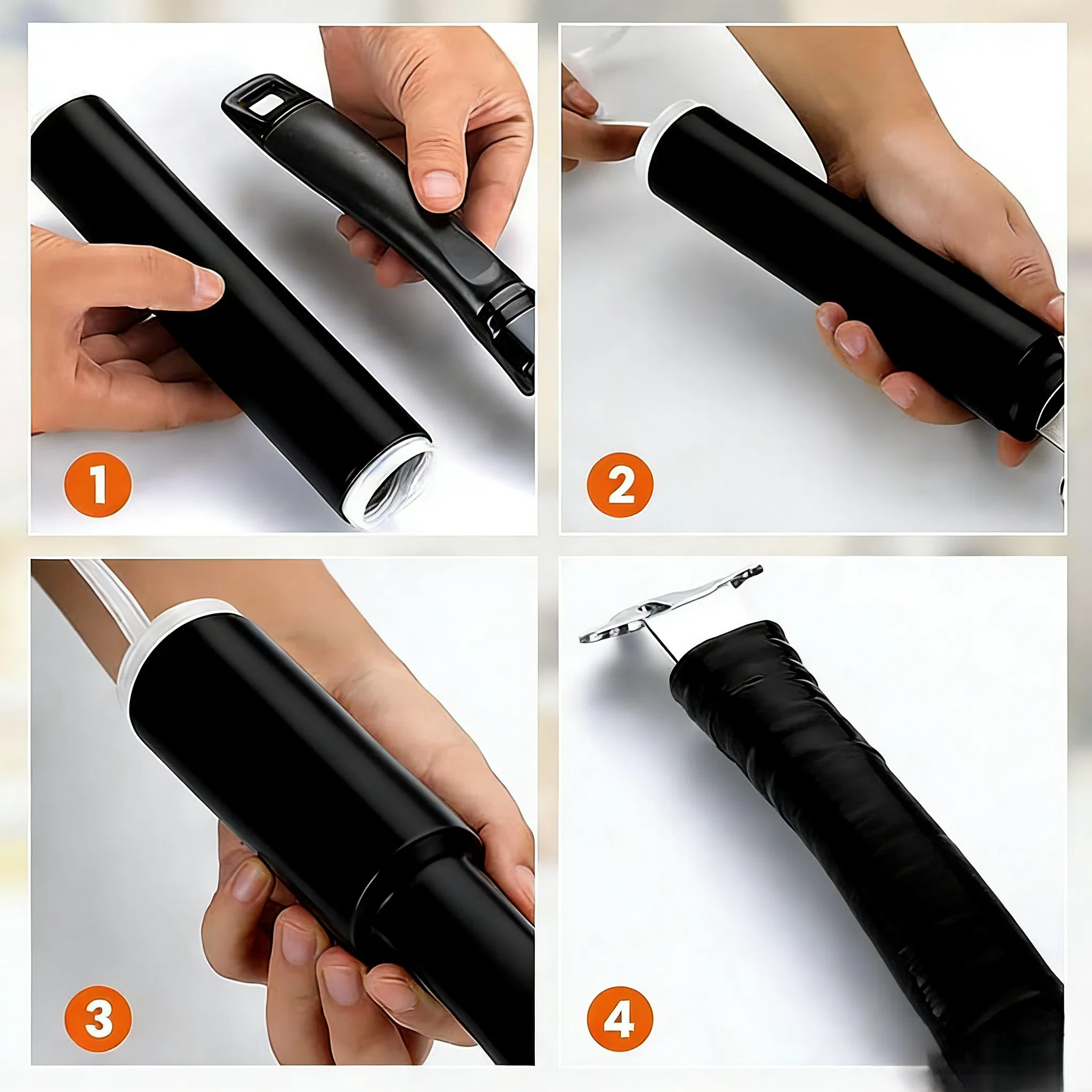 Cold Shrink Tube Silicone Cover for Pot Handles