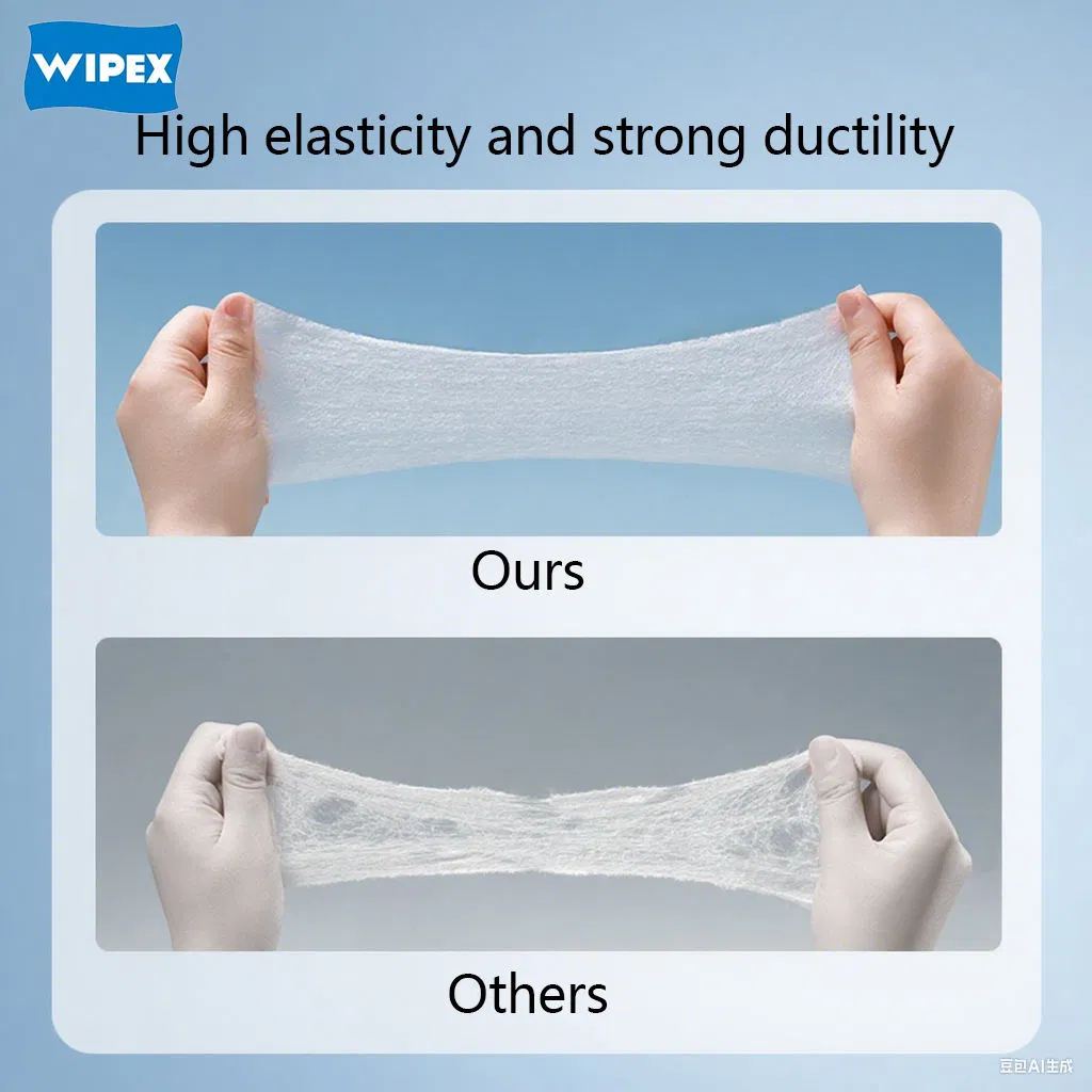 Wlpex 200PCS Wet Compress Makeup Remover Cotton Pads Stretchable Face Toner Cotton Pads