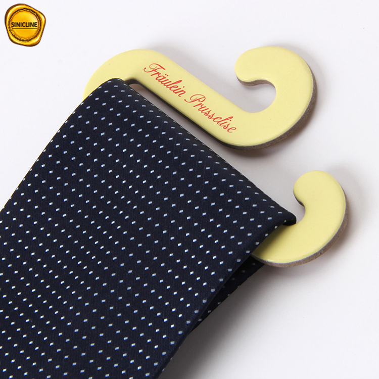 Sinicline Custom Recycled Paper Scarf Hanger Tie Hanger Belt Hanger