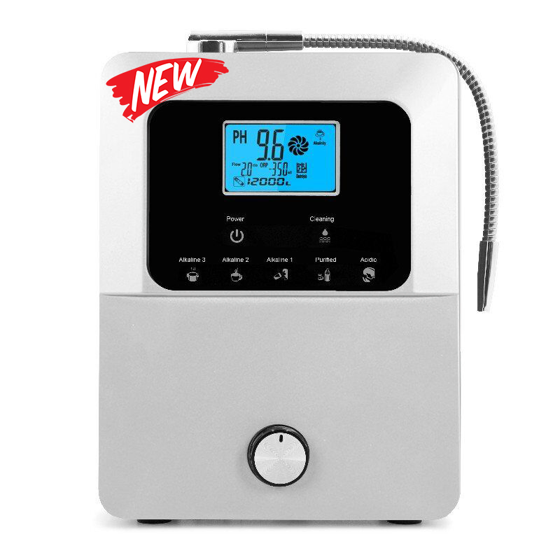 Ehm-849 Alkaline Water Ionizer 11 Plates with Internal Water Filters Agua Alcalina with 11 Ti-PT Plates
