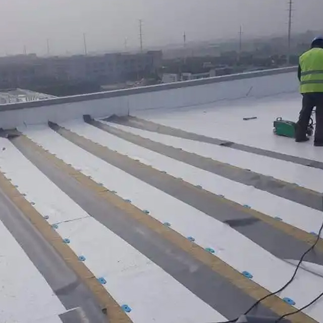 Good-Quality Deleno PVC Waterproofing Membrane Roofing Material for Tunnel/Basement