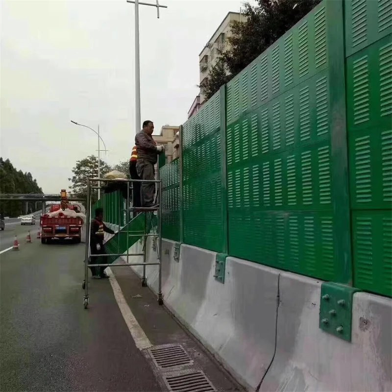 Highway Noise Barrier Wall Sound Insulation Fence for Traffic Noise Control