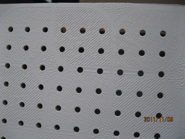 Decorative Fiber Cement Board Perforated Calcium Silicate Ceiling Tiles