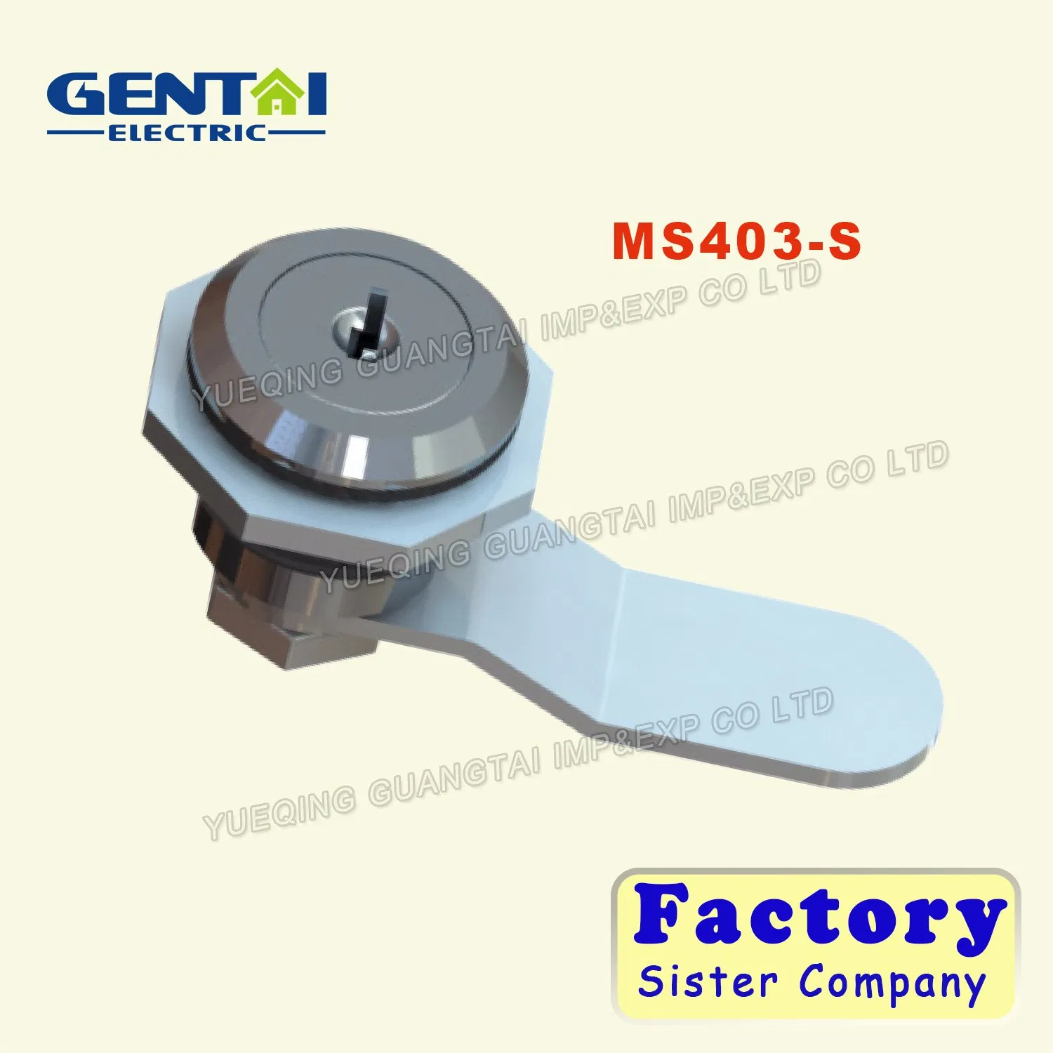 Cabinet Cam Lock Mailbox Lock with Iron Keys