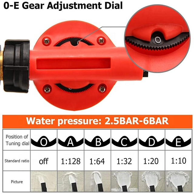 Car Wash Foam Sprayer Gun Car Wash Foamer Bottle Snow Foam Spray Gun Hose End Sprayer