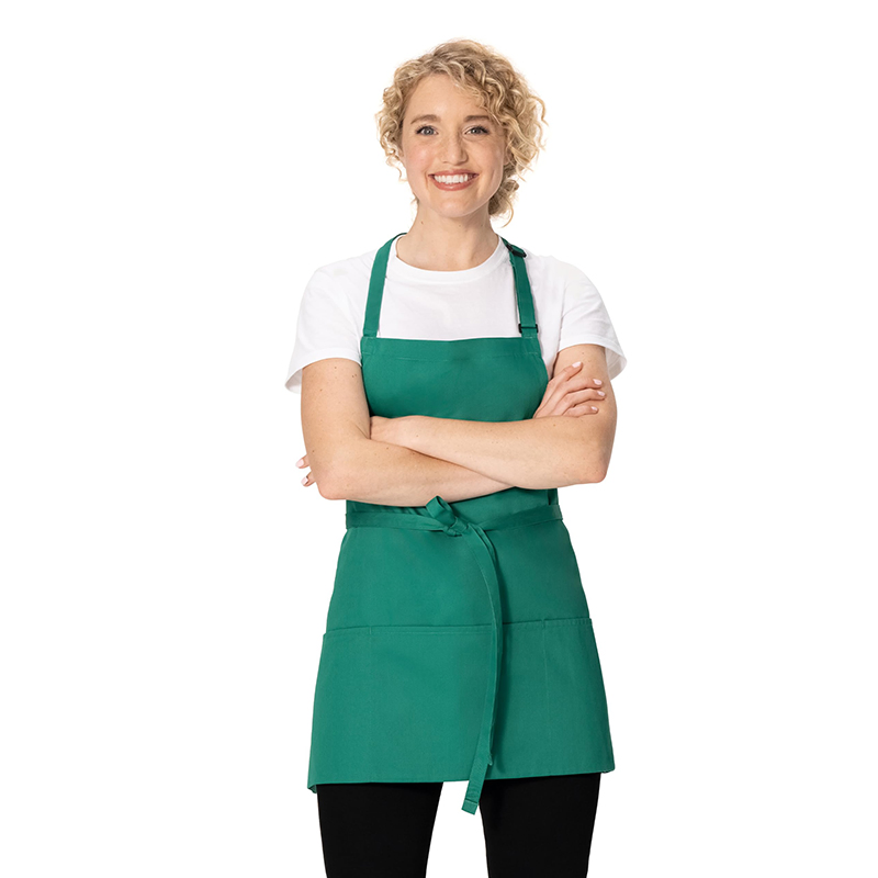 Factory Hot Selling Adult Bib Clothing Protector Allergy Isolation Cross Back Apron