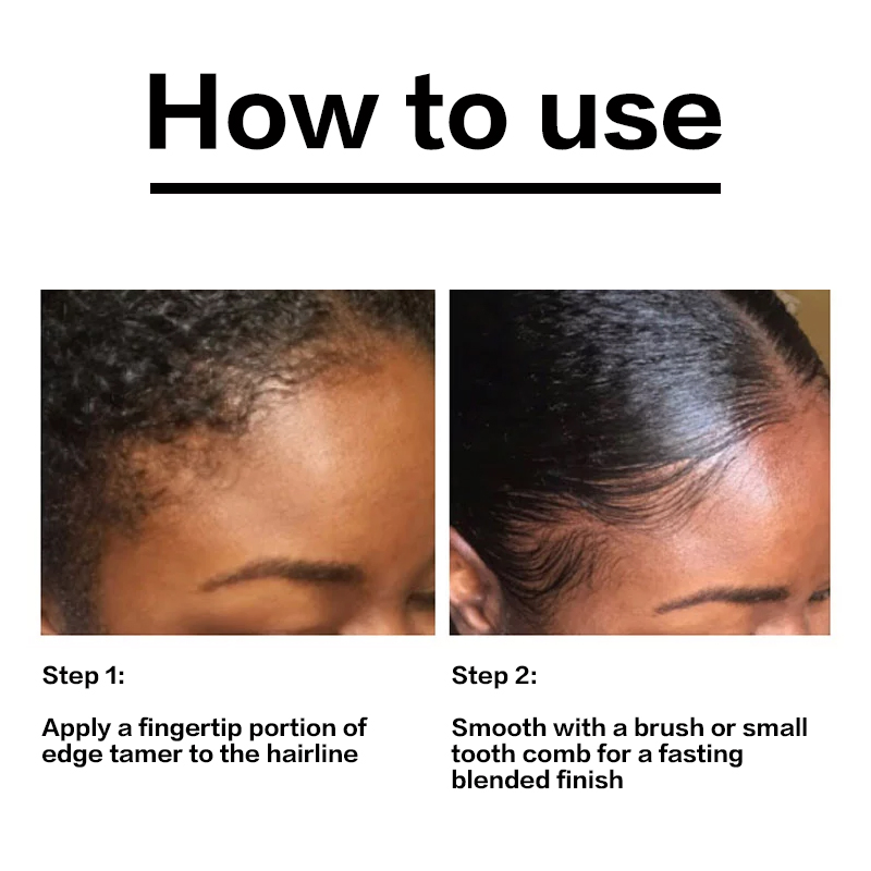 Super Strong Extreme Hold Glitter Shine Jam Braid Gel 4c Hair Wax Edge Control Extra Hold No Flaking Non Greasy Apple Scented Strong Hold Hair Edge Control Gel