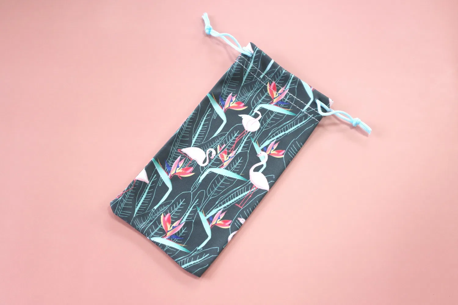 Microfiber Double Side Pull Sunglasses Pouch Wholesale