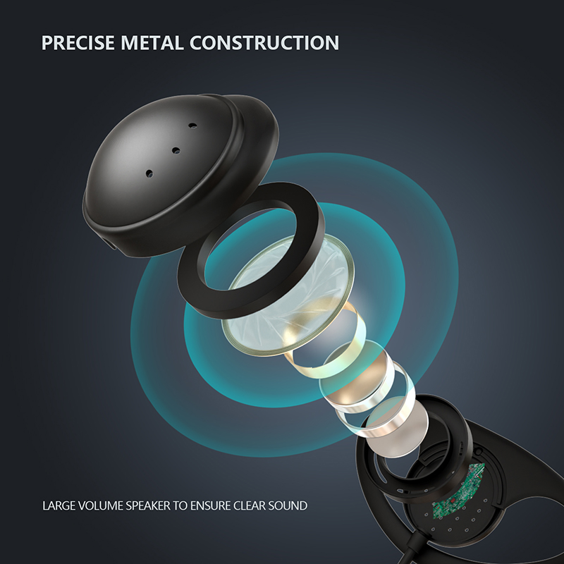 Conference Simultaneous Interpretation Translation Tour Guide Museum Present 3.5mm D-Type Single-Ear Headphone