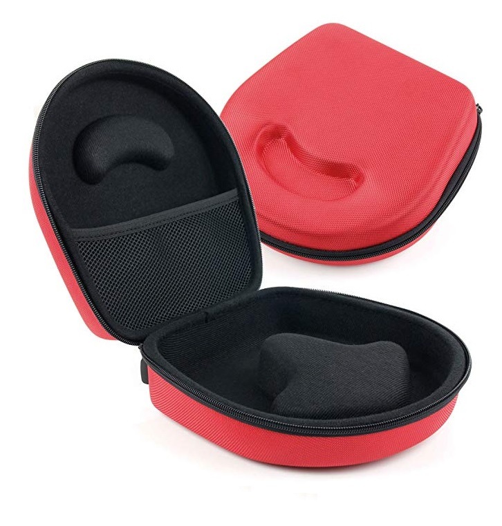 Красный чехол для наушников EVA, ударопрочный, на заказ