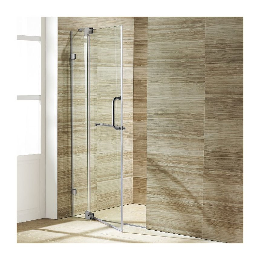 Shower Glass Shower Cabin Sliding Glass Enclouser with Stainless Steel Handle