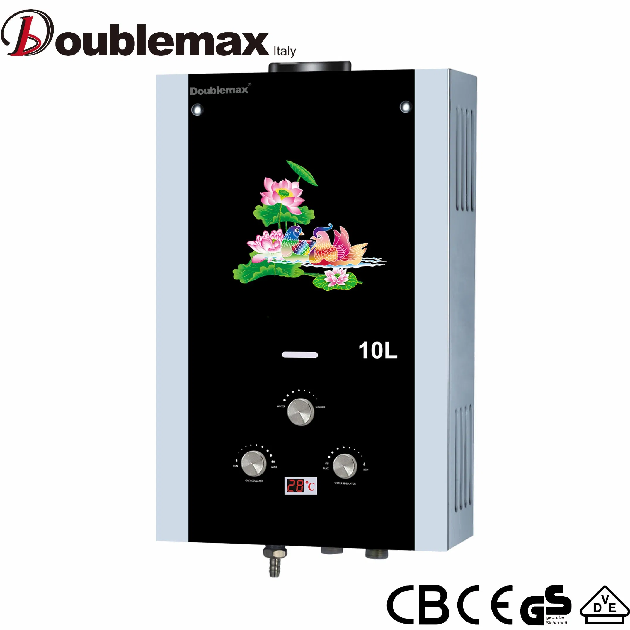 Low Water Pressure Forced Exhaust Gas Water Heater