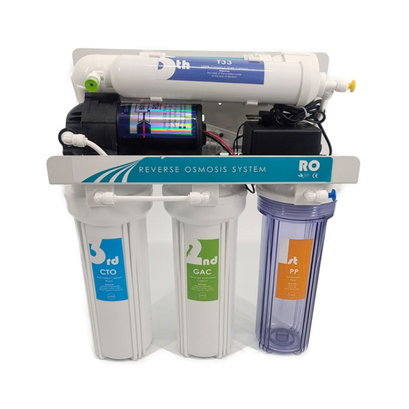 Household Home 5-8 Stages RO Purifier Reverse Osmosis Water Filter Machine for Home Drinking