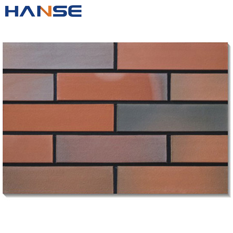 Teracotta Clay Wall Tile 240*60mm Concrete Brown Clay Wall Tile