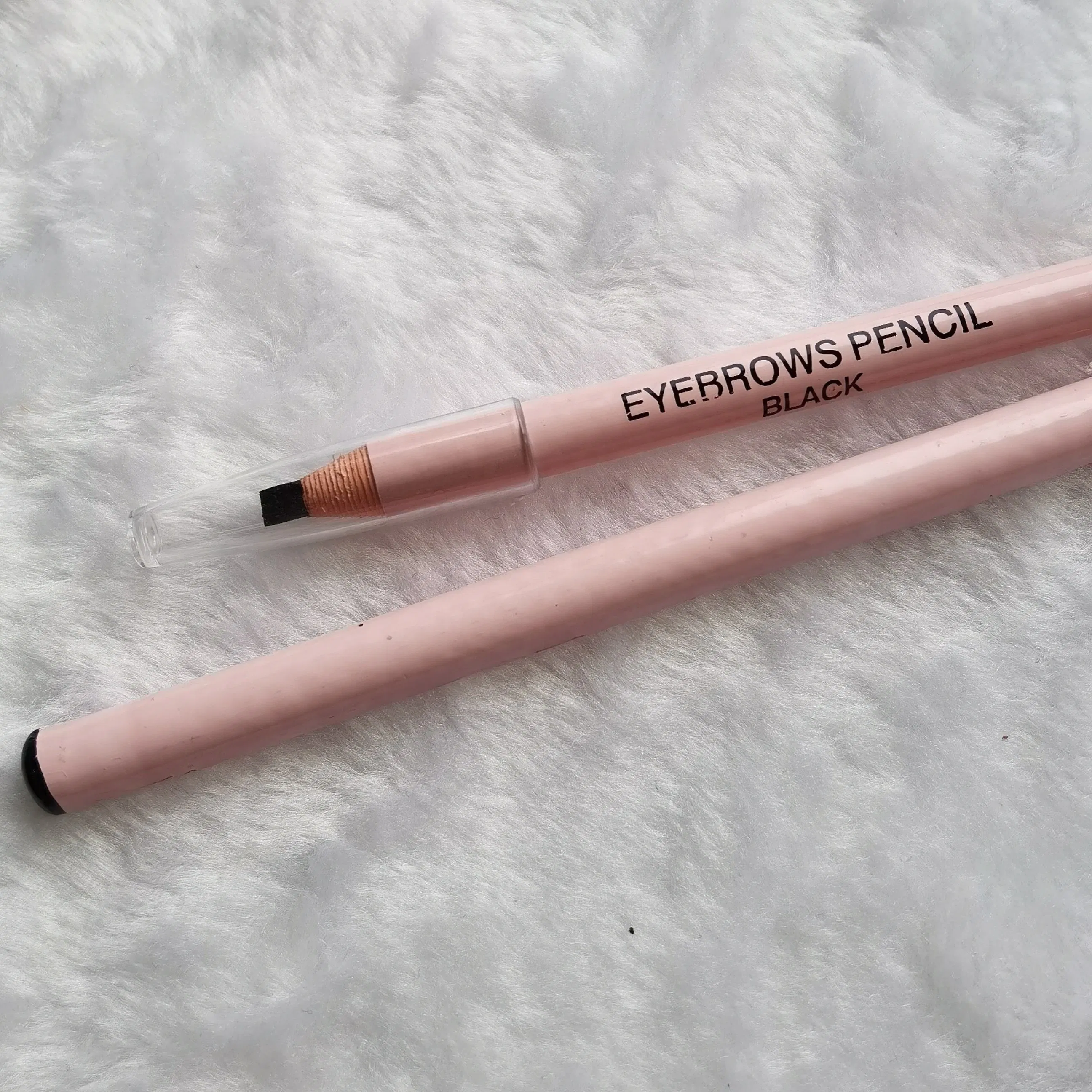 6 Colors Private Label Pink Pull Line Eyebrow Pencil Makeup Brow Pencil