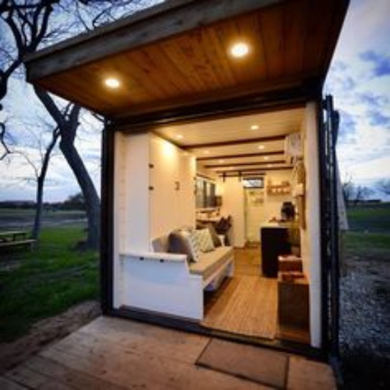 Quick Assembly Layer Modern Design Luxury 40FT Container House Prefab Coffee Shop