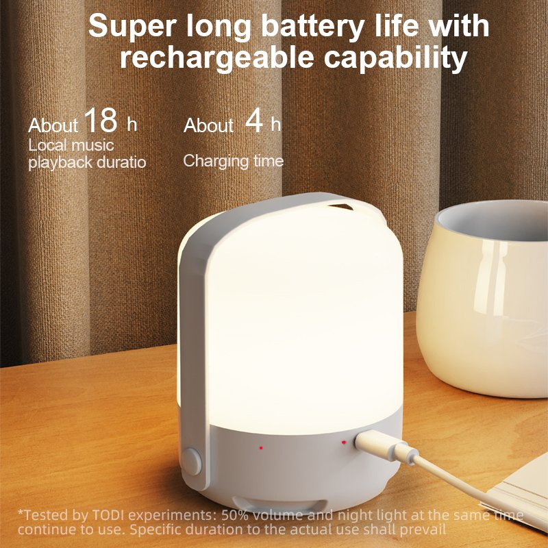 Big Discount New Portable Table Lamp Baby White Noise Sound Machine with Timer Soothing 40 Songs LED Night Lights