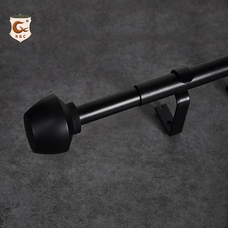 Manufacturer Fashion Design Double Metal Roman Curtains Rod