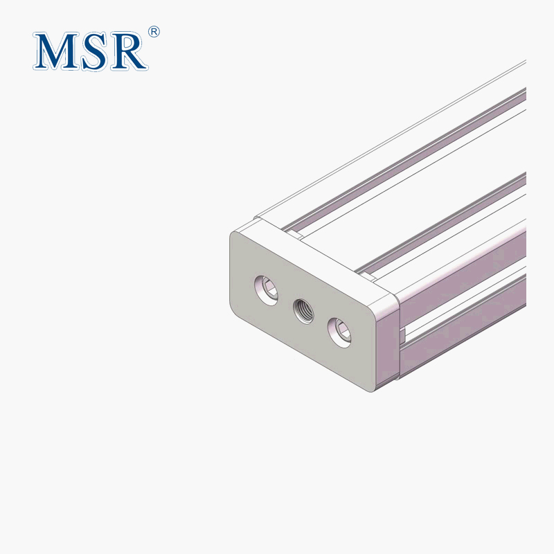 Die-Cast Zinc Black Powder Coat Base Plate for Caster Aluminum Profiles 3060b-M8
