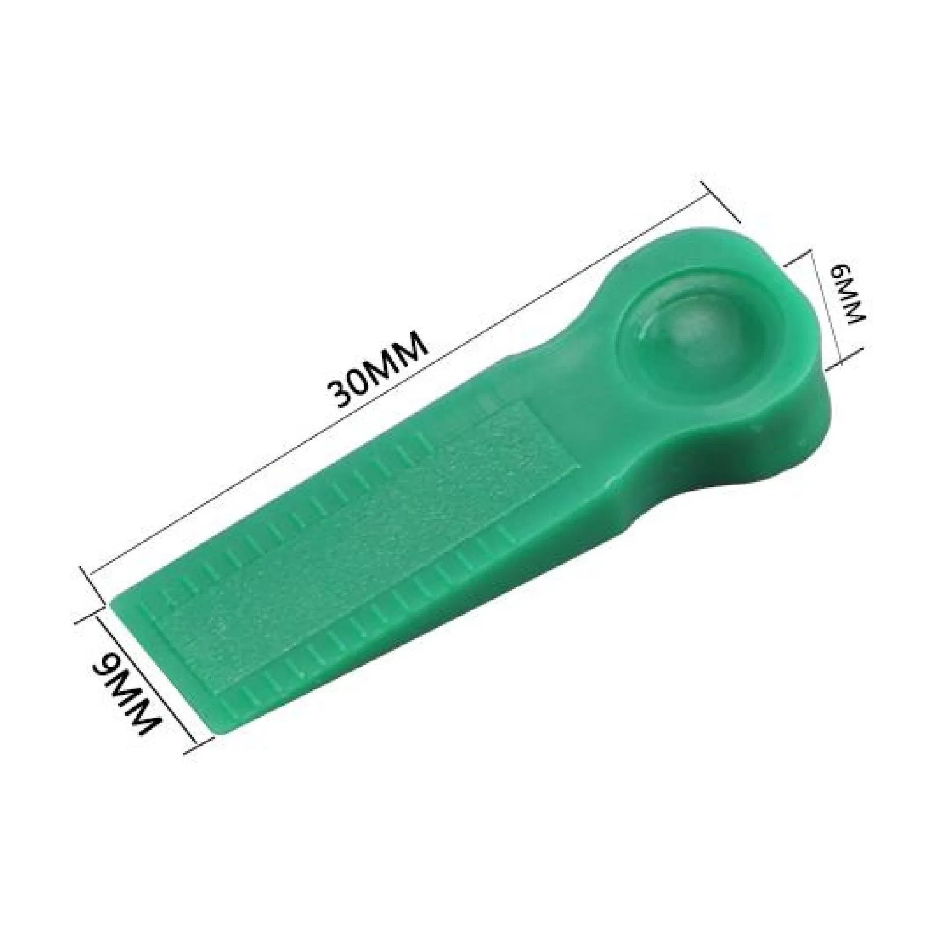 6 mm Tile Spacer Color Green Plastic Small Wedges for Tiles Floor