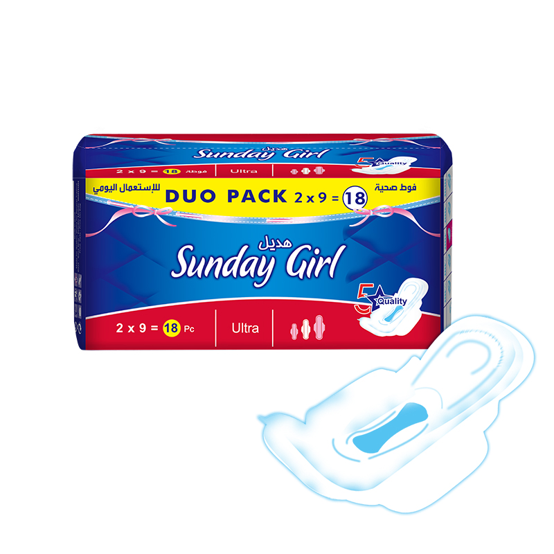 OEM Manufacturer Eco Friendly Feminine Hygiene Disposable Sanitary Napkin