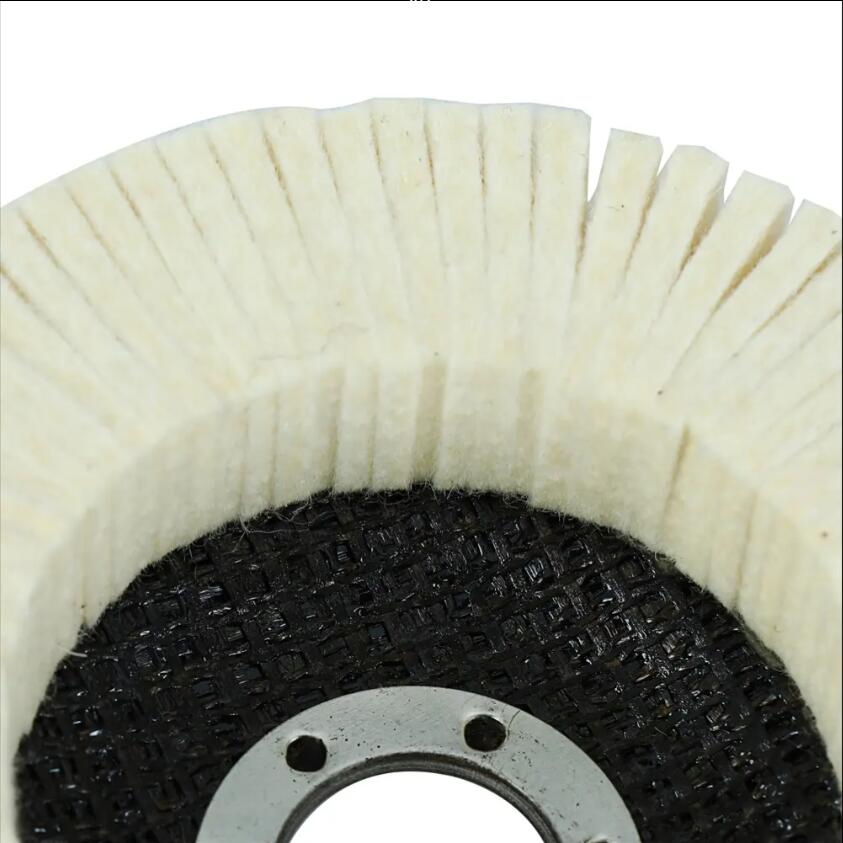Polishing Wheel Buffing Wheels Buffer Pad Wool Felt Flap Disk for Medical Glass Marble