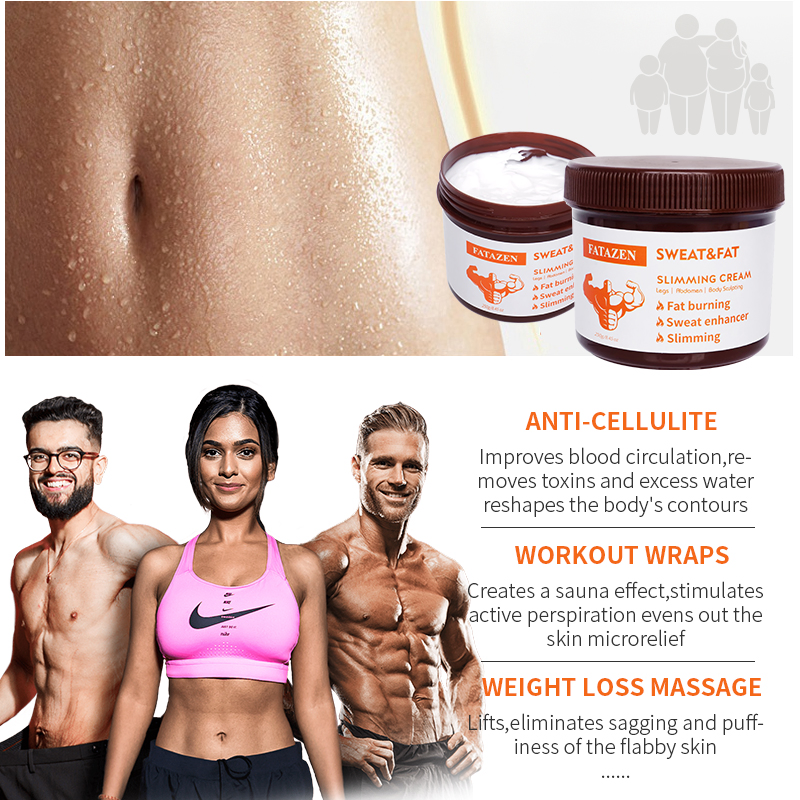Wholesale Fat Burning Cream Muscle Relaxation Slimming Weight Loss Reshapes The Body's Contours