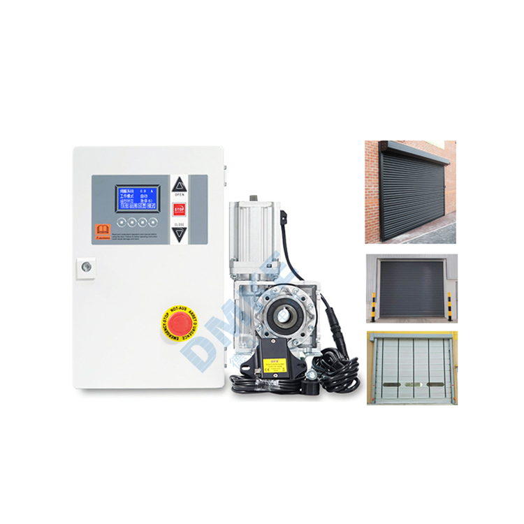 750W 1.5kw 2.2K Wremote Control 50kg 100kg 150kg AC DC Fast Rolling Shutter Door Electric Motor with Mechanical Limit Absolute Value Encoder