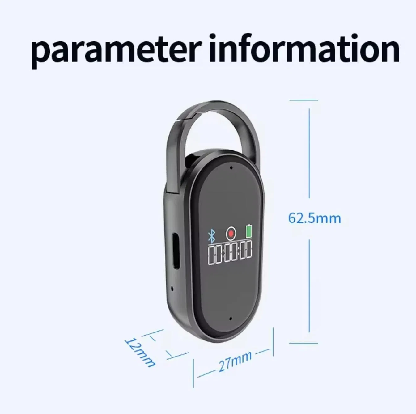 S29A Ai Voice Recorder APP Control, Transcribe & Summarize Empowered by Chatgpt