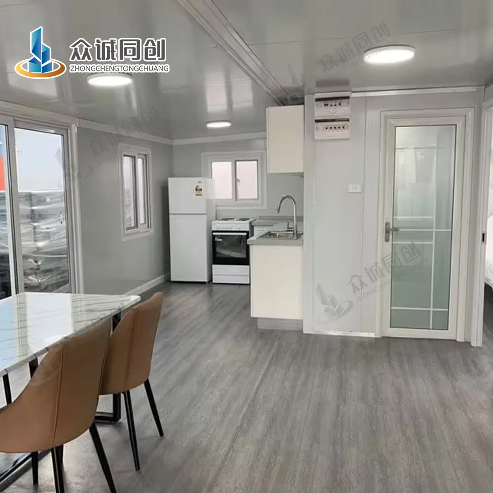 Modular Fast House with New Material for Mobile Apartment