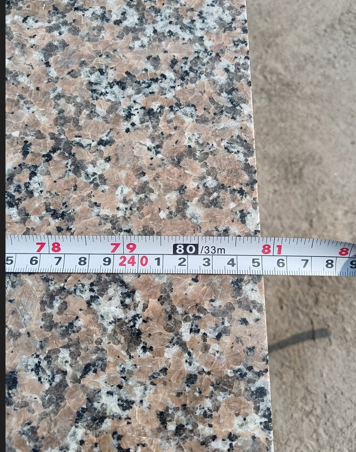 Natural Stone Slab Pink Porino Granite for Kitchen Worktop Island Benchtop