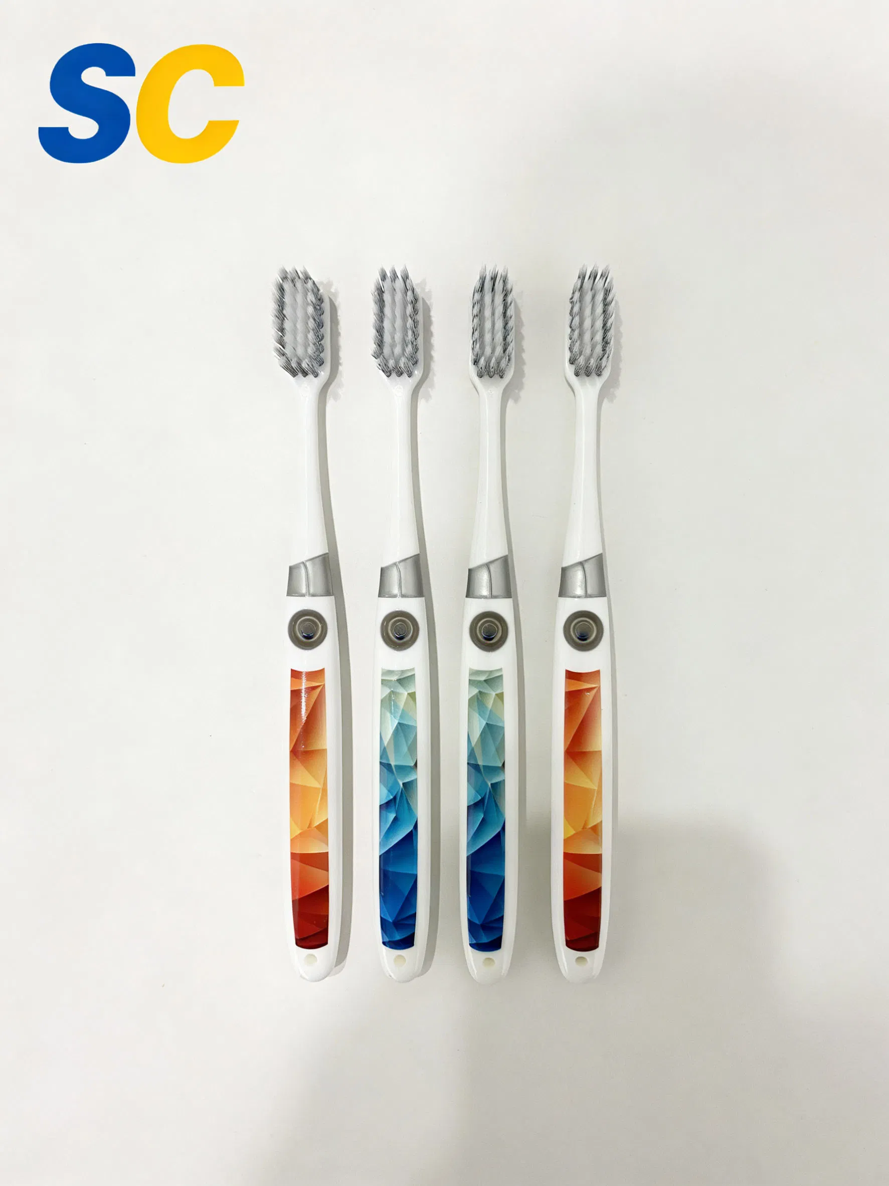 Manufacturer Extra Soft Spiral Bristles Adult Toothbrush Oral Cleaning
