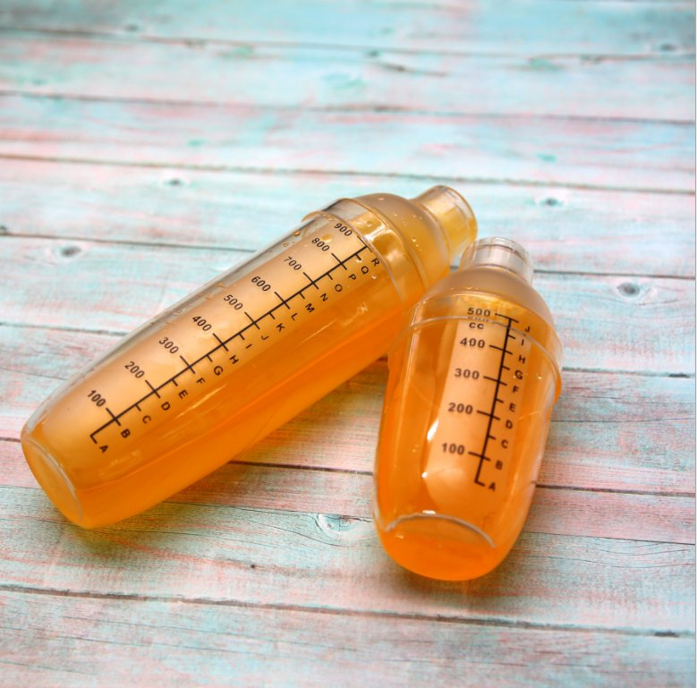 Пластиковый коктейльный шейкер 350-1000 мл