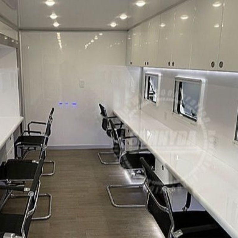 New Arrival Slide up Powder Mobile Trailer for Sale