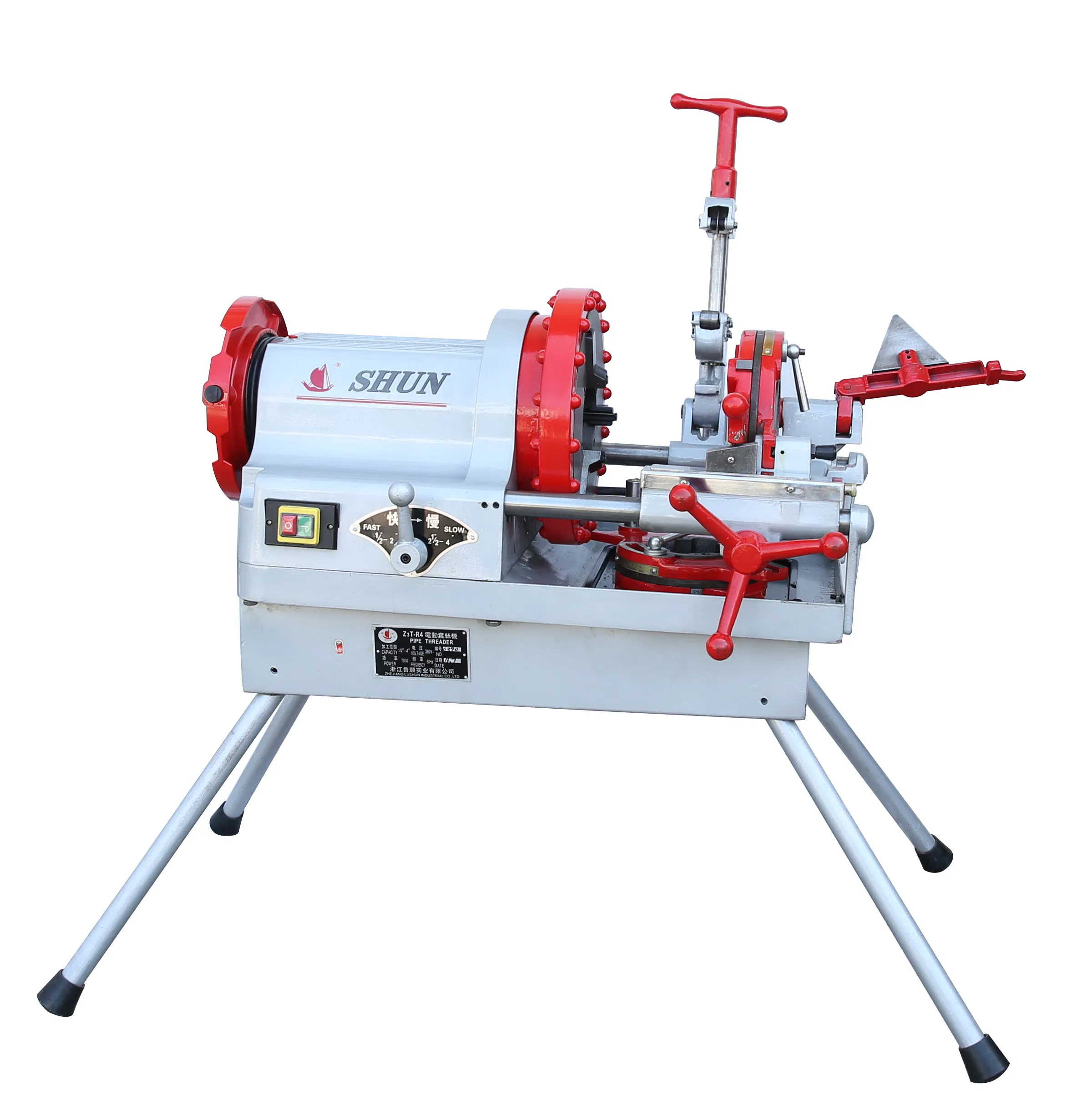 4'' Pipe Threading &Cutting Machine / Threading Machine 1/2''-4''