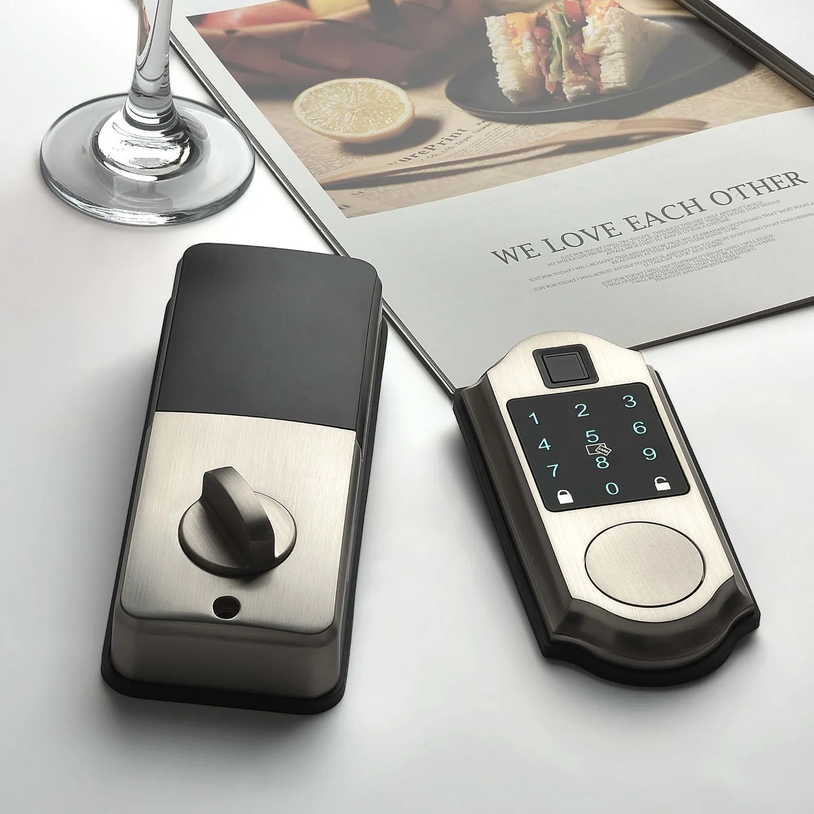 Smart Fingerprint Smart Lock Door Lock for Home Security Solutions