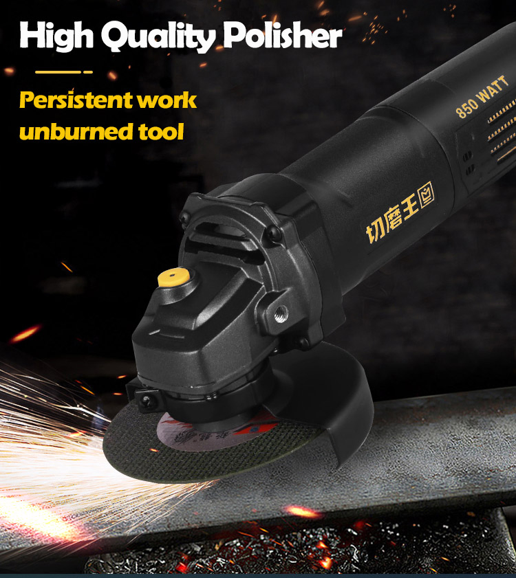 Electric Angle Grinder 10%off for Natural Stone and Man-Made Materials for Machinery Repair Shops