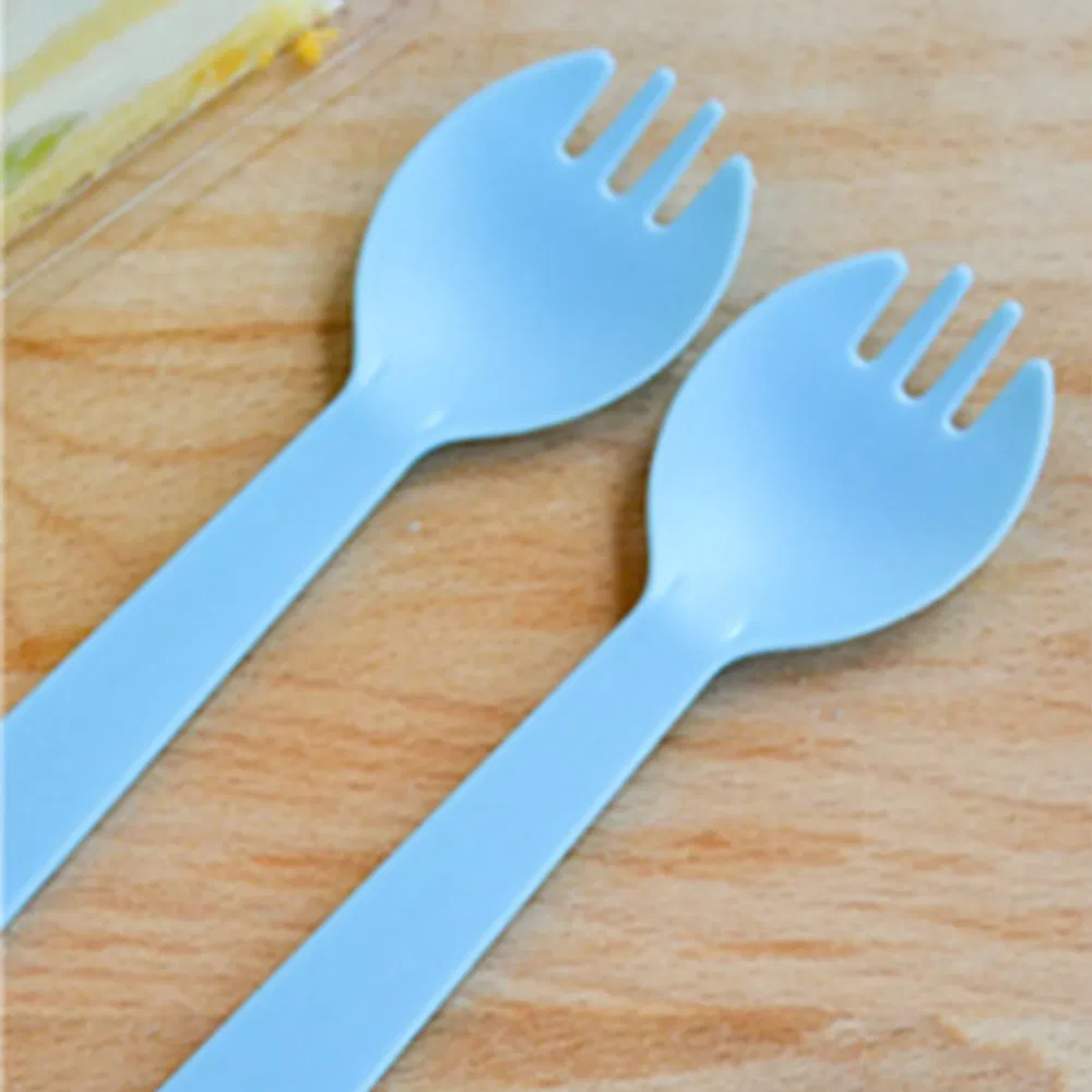 Colorful Disposable Cutlery Pink 115mm Cake Knife Party Supply