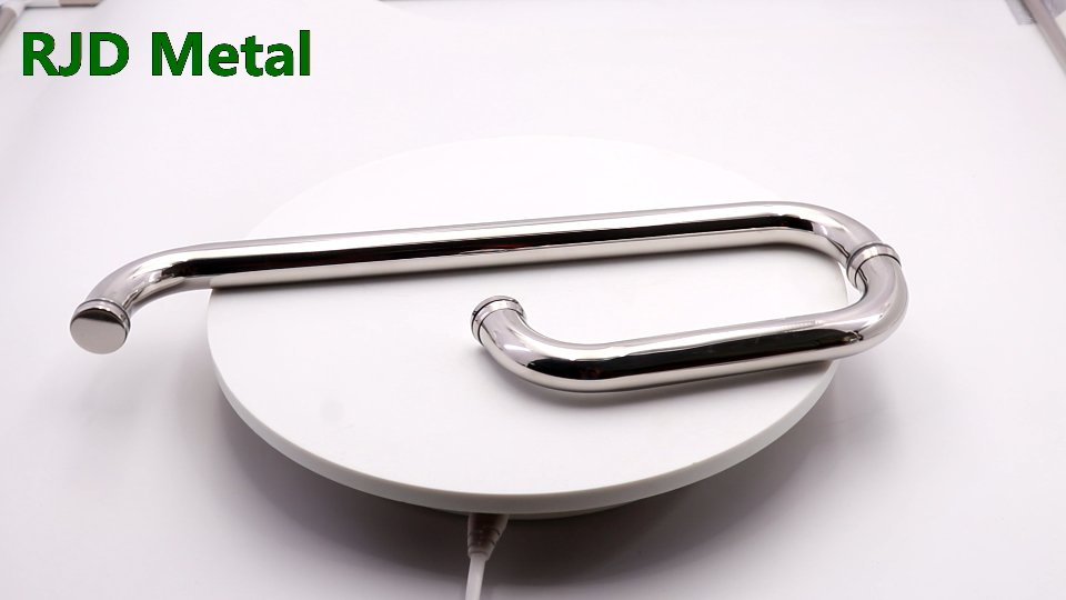 New Design C Shape Polished External Glass Door Handle