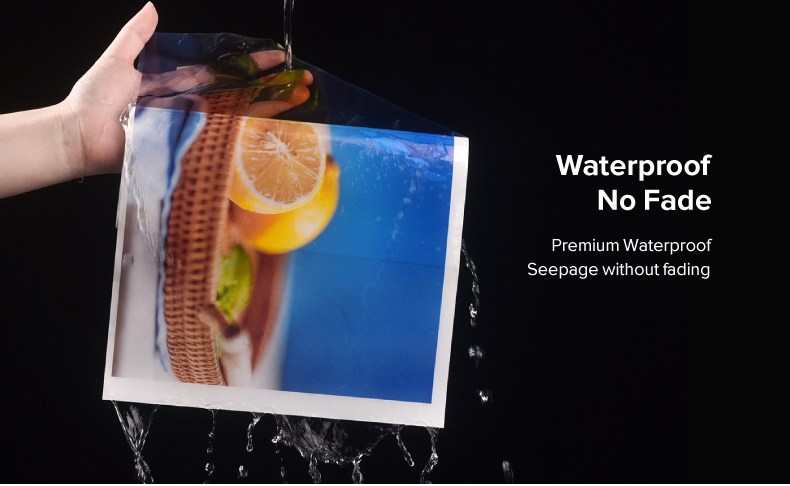 High Quality Shanghai Transparent Rightint Carton A4, OEM Destructible Adhesive Label Sticker