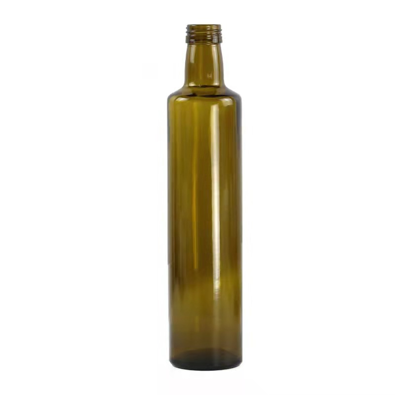 Factory Sale 250ml 500ml 750ml 1000ml Dark Green Glass Olive Oil Bottle