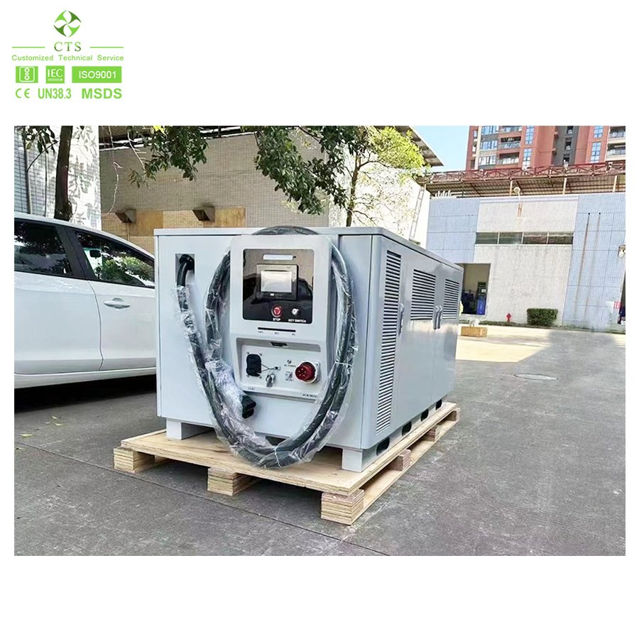 High-Power Portable EV Charger 60kw-160kw with Built-in Lithium Pack for Rescue Teams