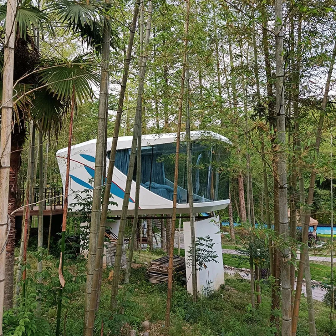 Luban Luxury Tiny Apple Cabin Beach Mobile Modular Space Capsule House Prefabricated Homes for Australia