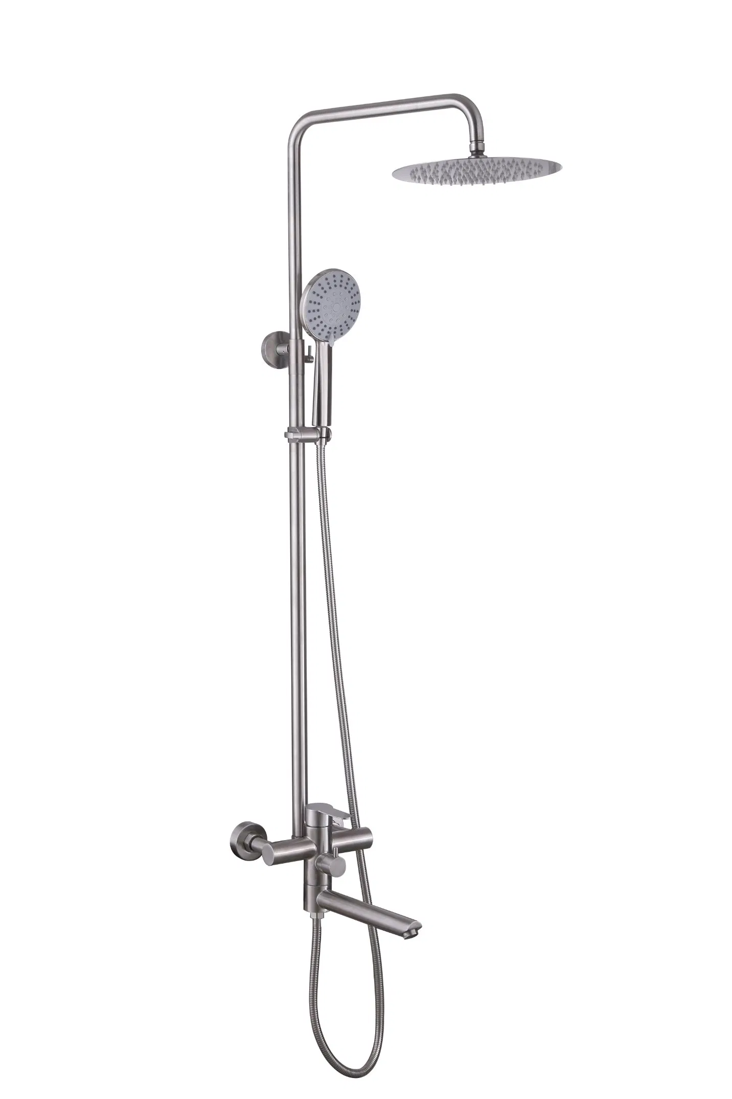 China Faucet Manufacturer Wholesale Gun Metal Shower Tap Bathroom Mixer