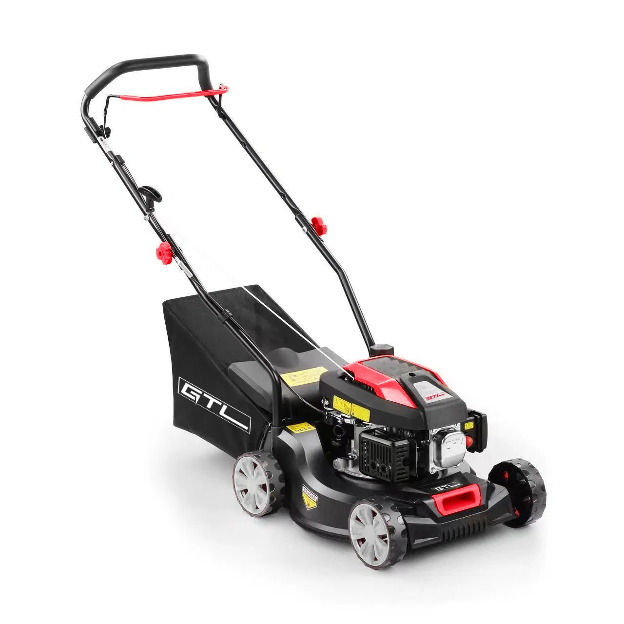 3 in 1 Hand Push 406mm/16" Plastic Deck Gasoline Lawn Mower (GLM40T-C)