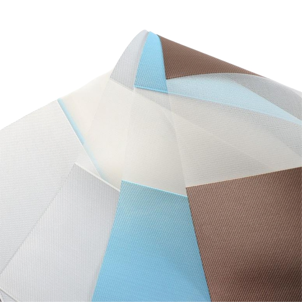 Zebra Fabric Roll Polyester Semi Blackout Zebra Blinds Fabric