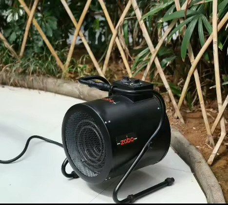 Hot Sale Zobo 5kw 220V Poultry Electric Fan Heater for Farm