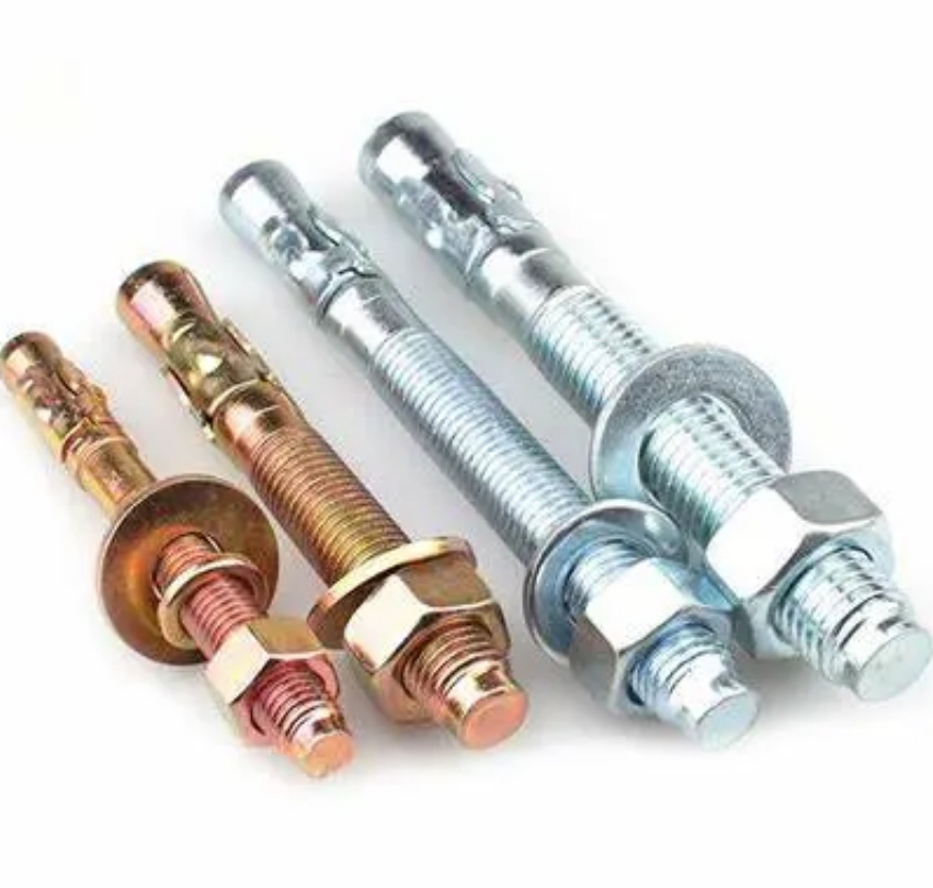 Carbon Steel Zinc Plated M6-M24 Expansion Wedge Anchor Bolts Heavy-Duty Wedge Anchors