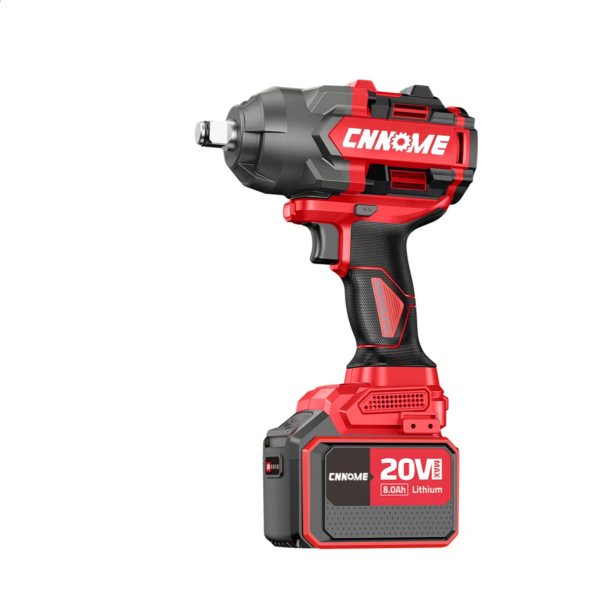 Brushless Lithium Impact Wrench Cordless Battery Heavy Duty Tool 20-Ciw1000