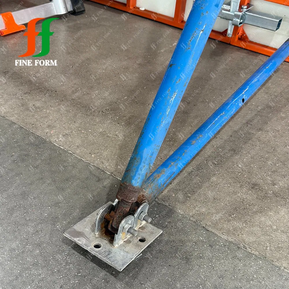 Fineform Push Pull Prop Diagonal Brace Straighting Scaffolding Shoring Steel Prop for Formwork Construction